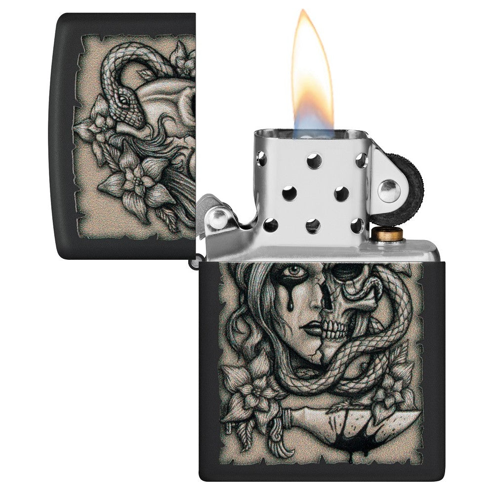 Zippo 48616 Gory Tattoo Design
