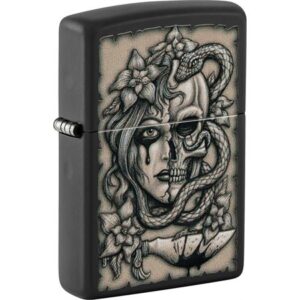 Zippo Gory Tattoo Design