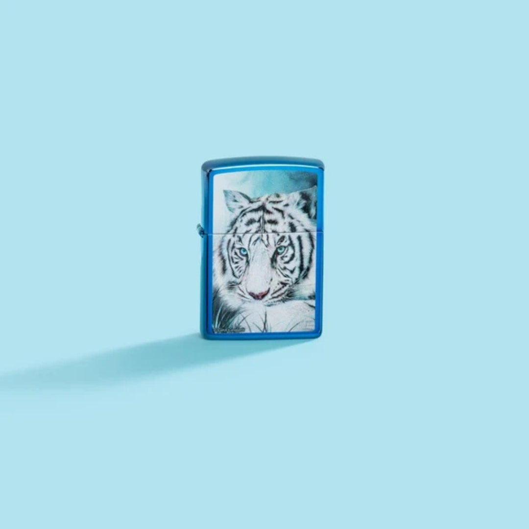 Zippo 48951 Carol Cavalaris - White Tiger Design