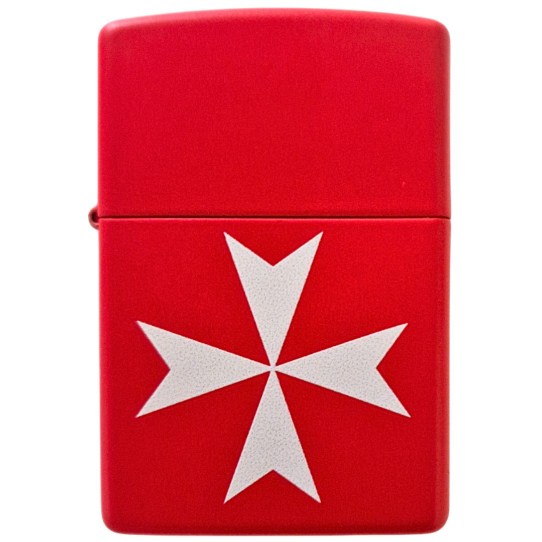 Zippo 233 Malta Cross Design