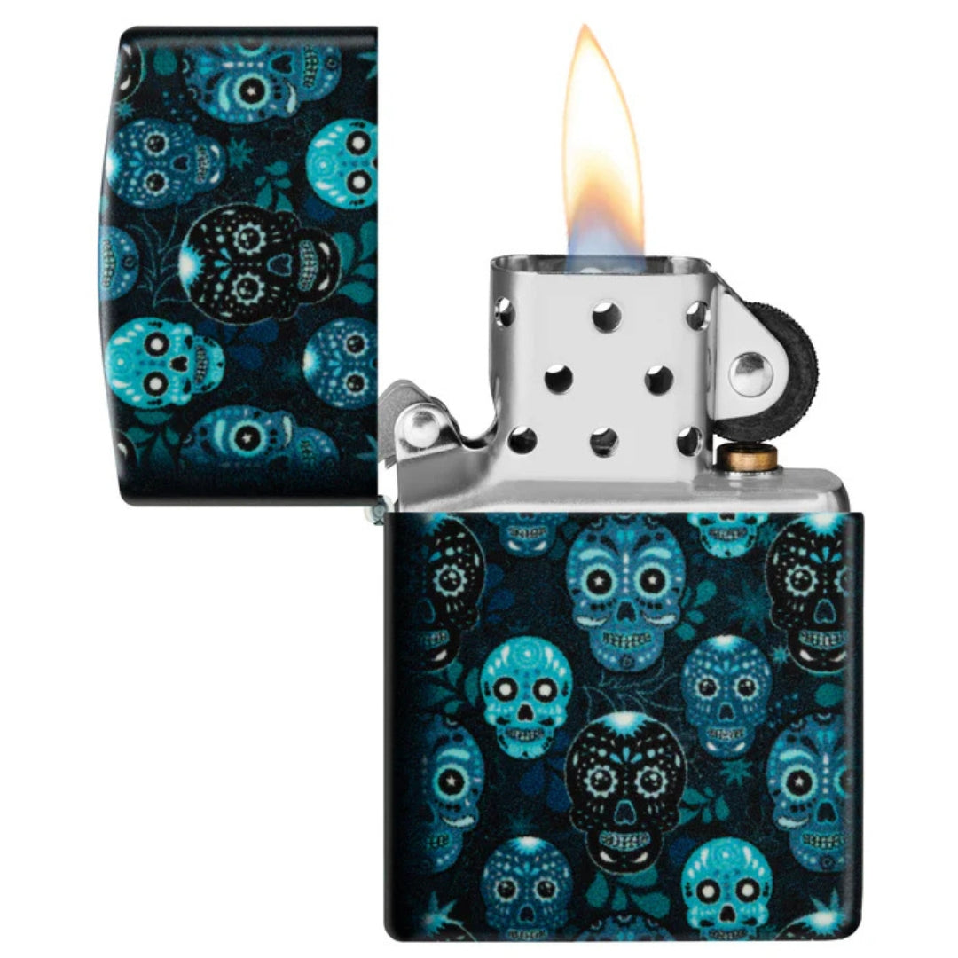 Zippo 46017 Sugar Skulls Design