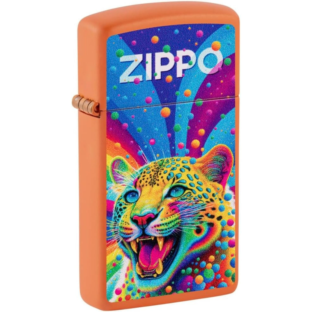 Zippo 46018 Slim Leopard Zippo Design