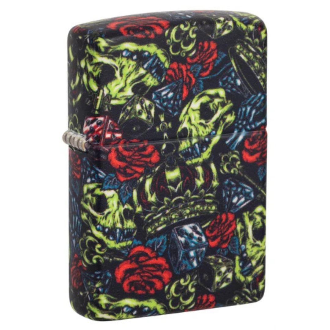 Zippo 49696 Skull Crown