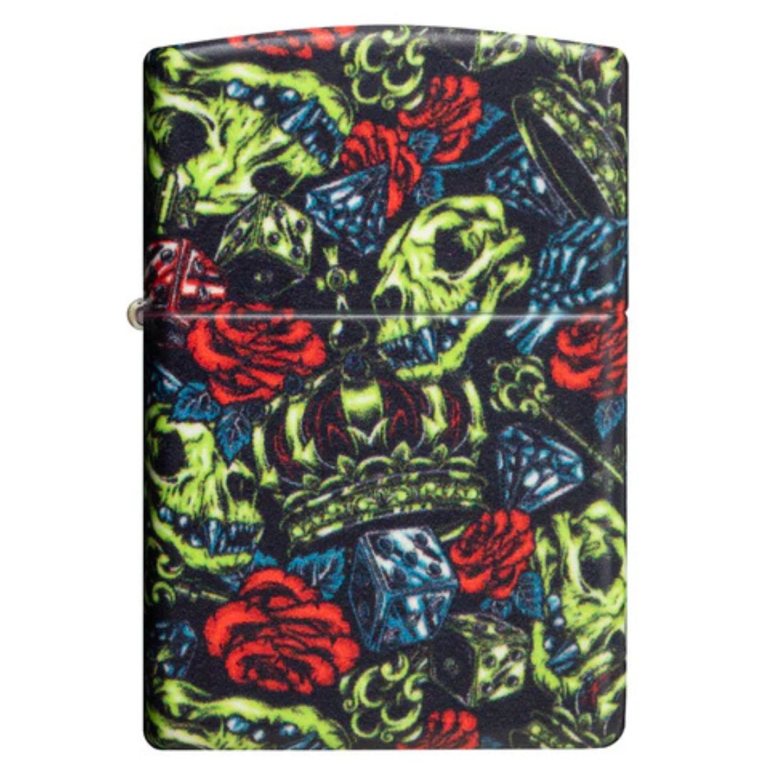 Zippo 49696 Skull Crown