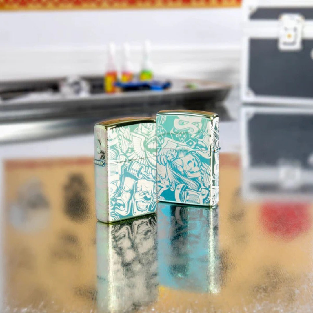 Zippo 48410 Tattoo Theme Design