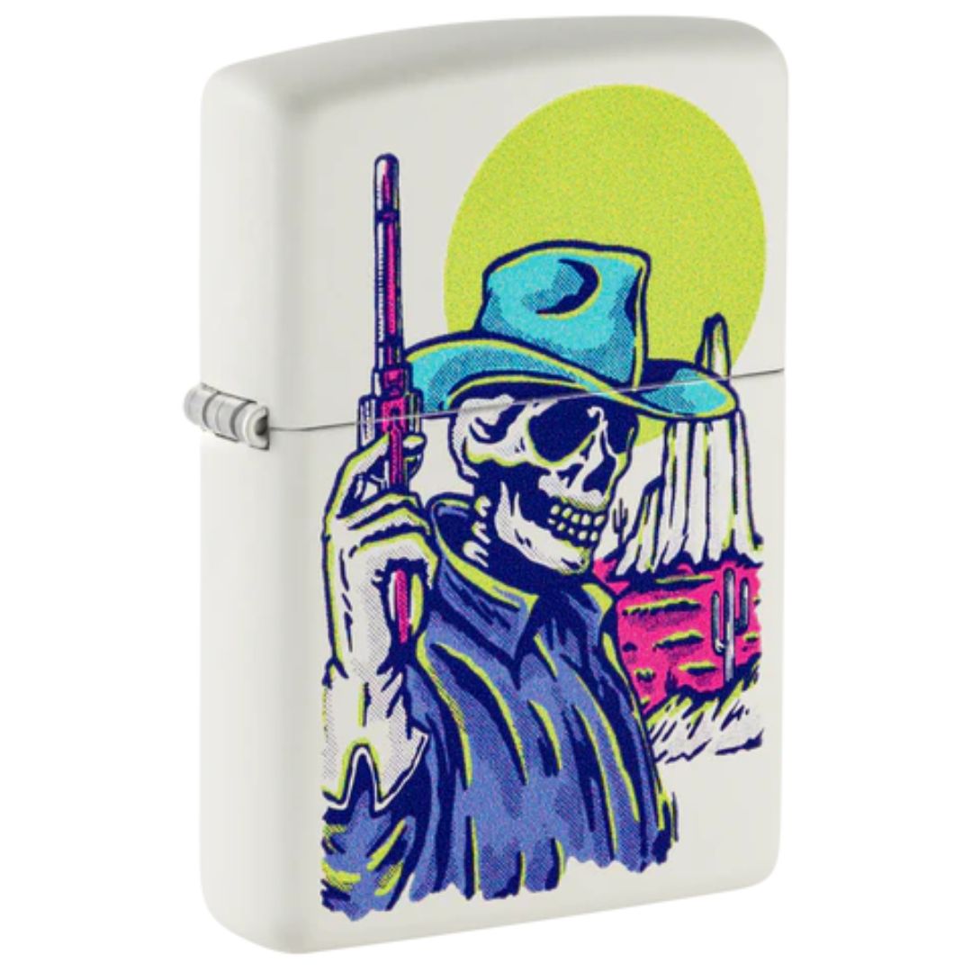 Zippo 48502 Wild West Skeleton