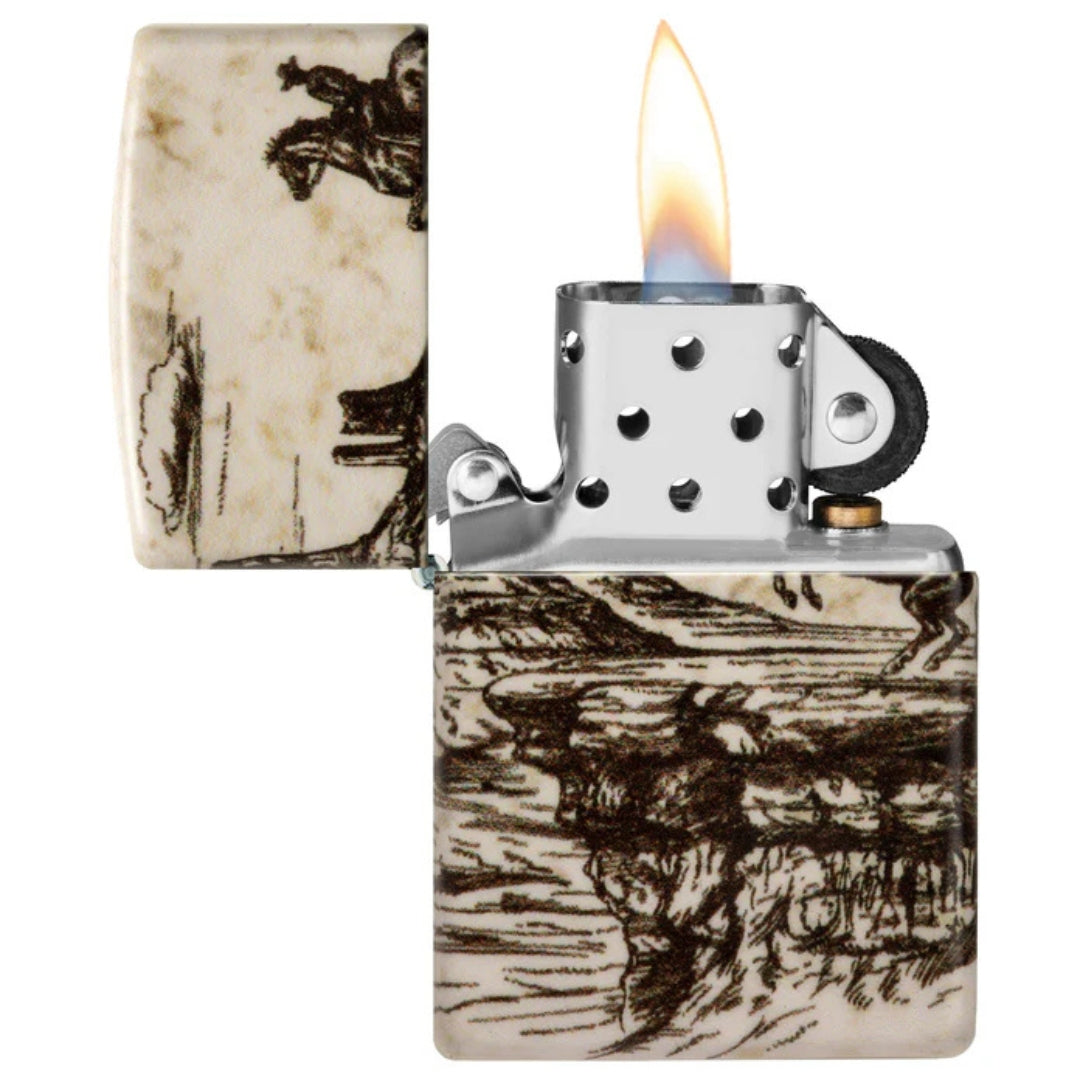 Zippo 48518 Wild West Scene Design