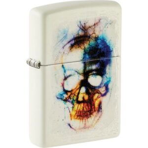 Zippo Glow in the Dark Skull Print Design