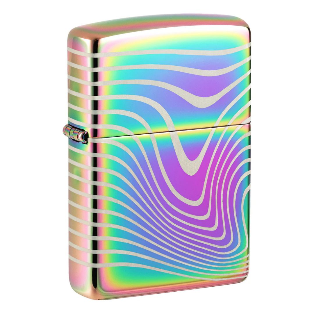 Zippo 48775 Wavy Pattern Design