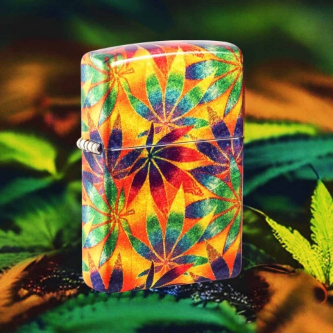 Zippo 48776 Cannabis Design