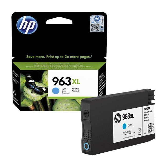 HP Ink Cartidge 963 XL  Cyan 1600 Pages