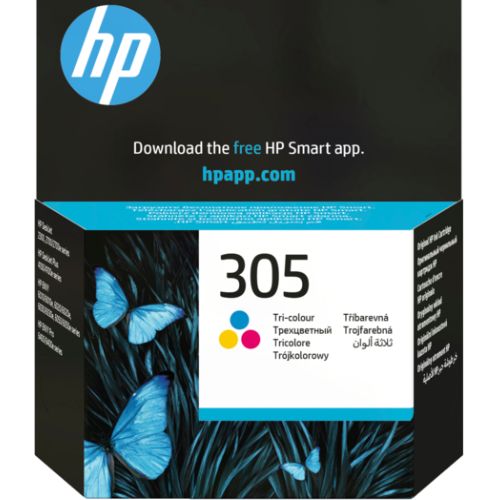 HP Ink Cartridge - 305 Colour 100 Pages