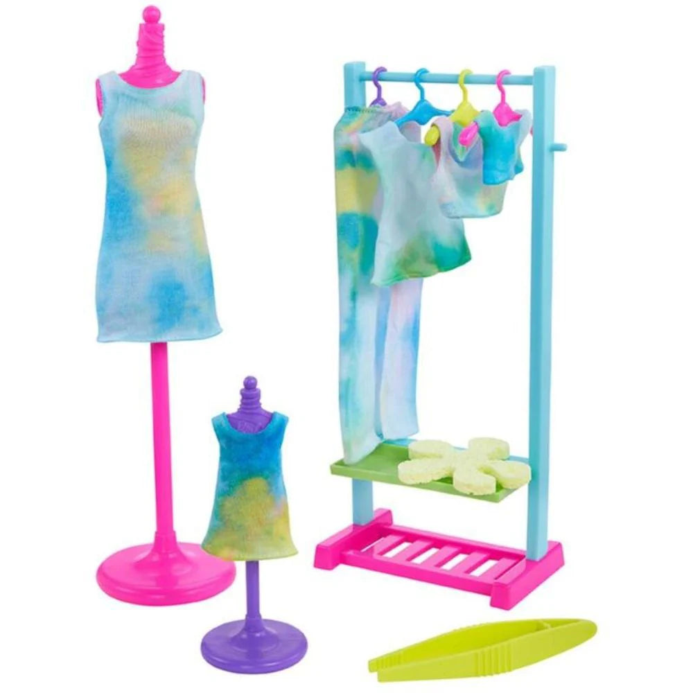 Barbie Color Reveal Tie Dye Fashion Maker with 50+ Surprises Playset