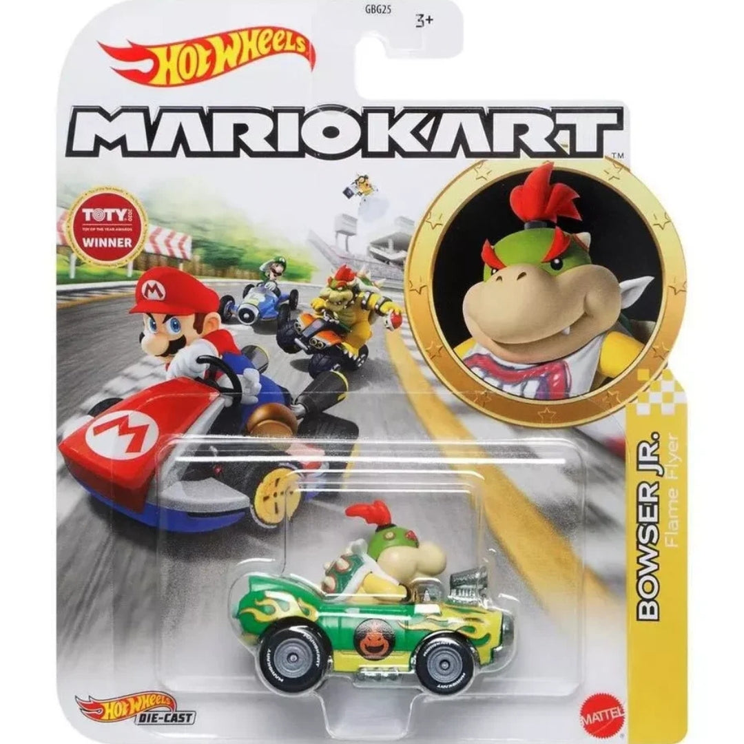 Hot Wheels - Mario Kart - Bowser Jr. Flame Flyer