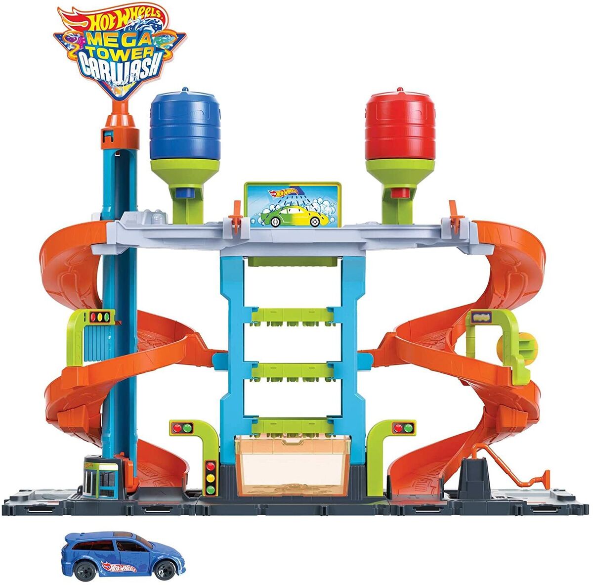 Hot Wheels Color Shifters Mega Tower Car Wash