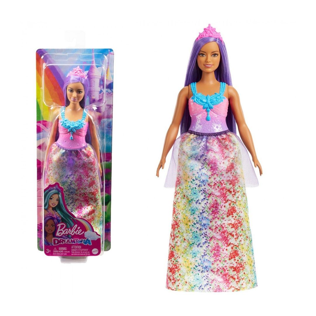 Barbie Dreamtopia Princess Dolls Series - Purple Hair