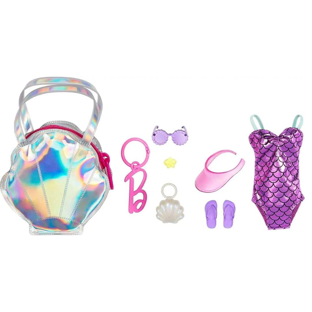 Barbie Swimsuit Fashion Pack Clip-On Bag