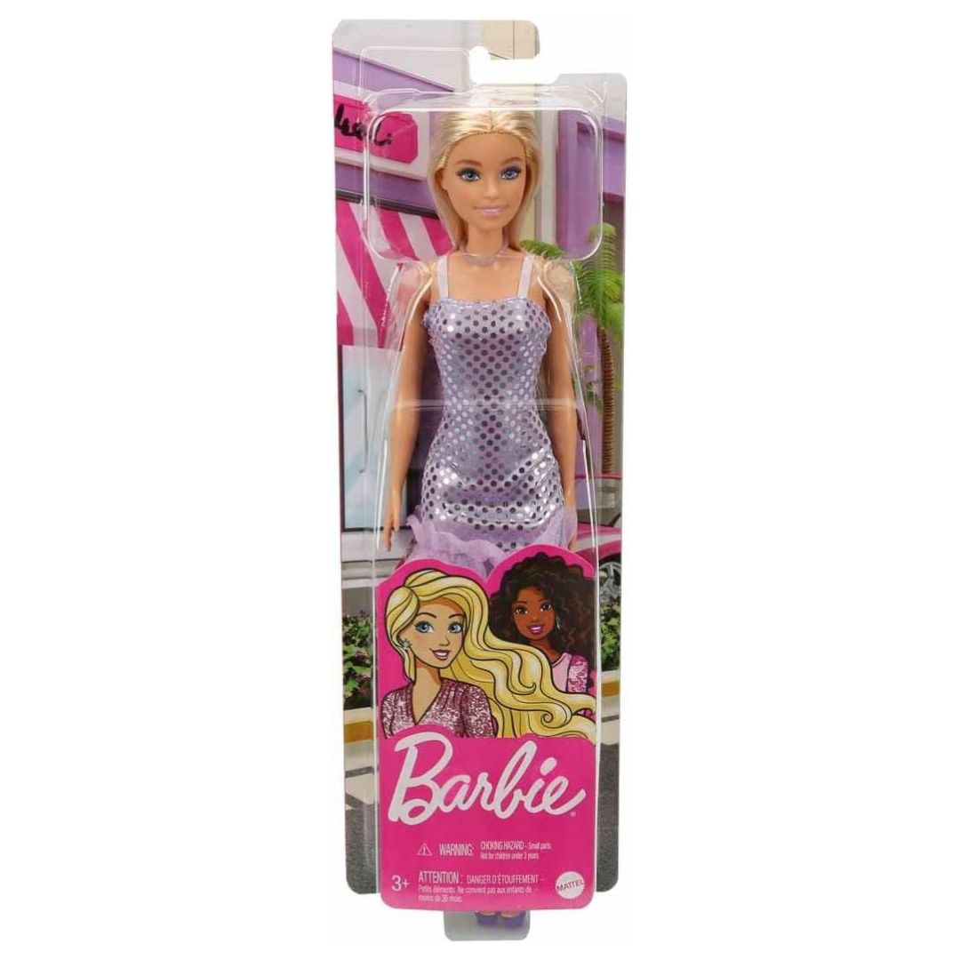 Barbie In A Purple Polka Dot Dress Doll