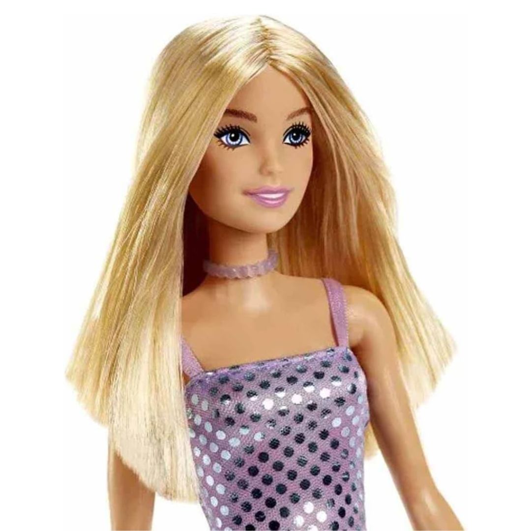 Barbie In A Purple Polka Dot Dress Doll