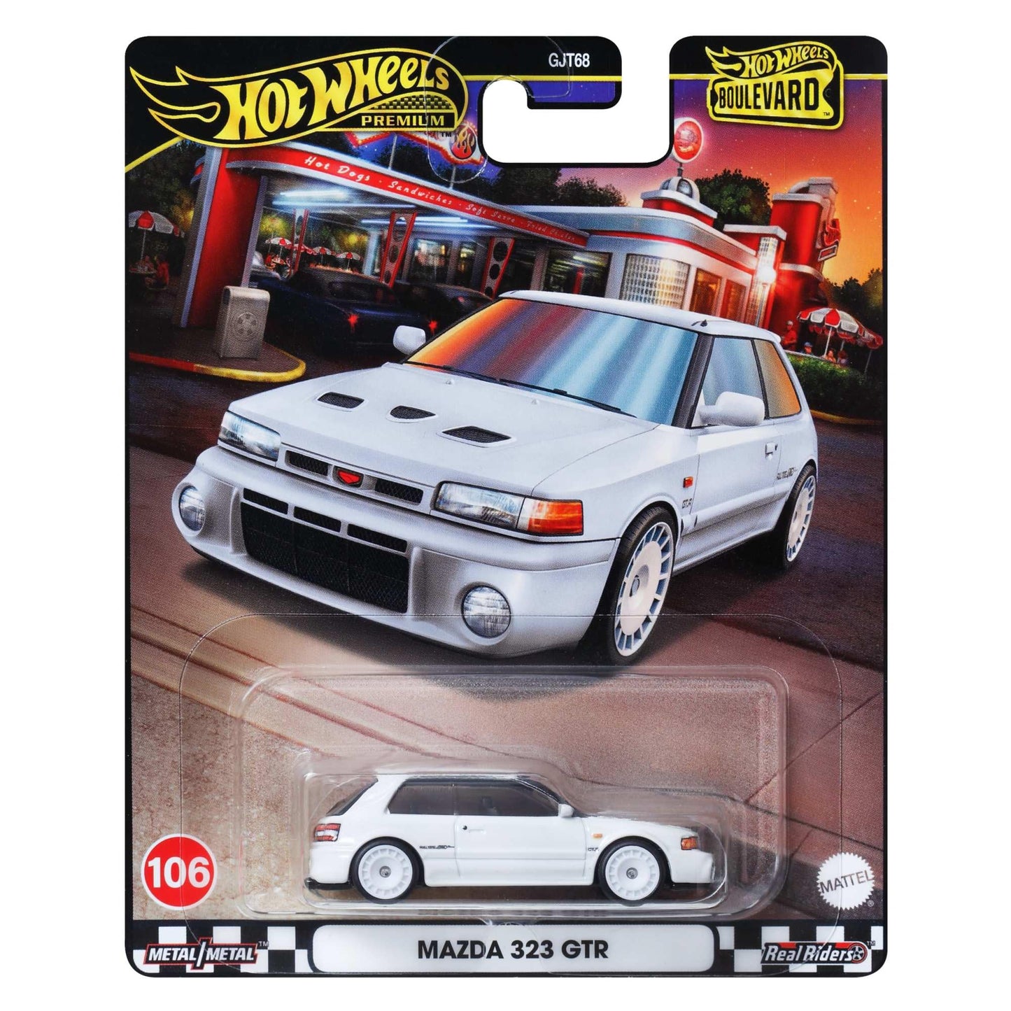 Hot Wheels Boulevard 2024 - Mazda 323 GTR