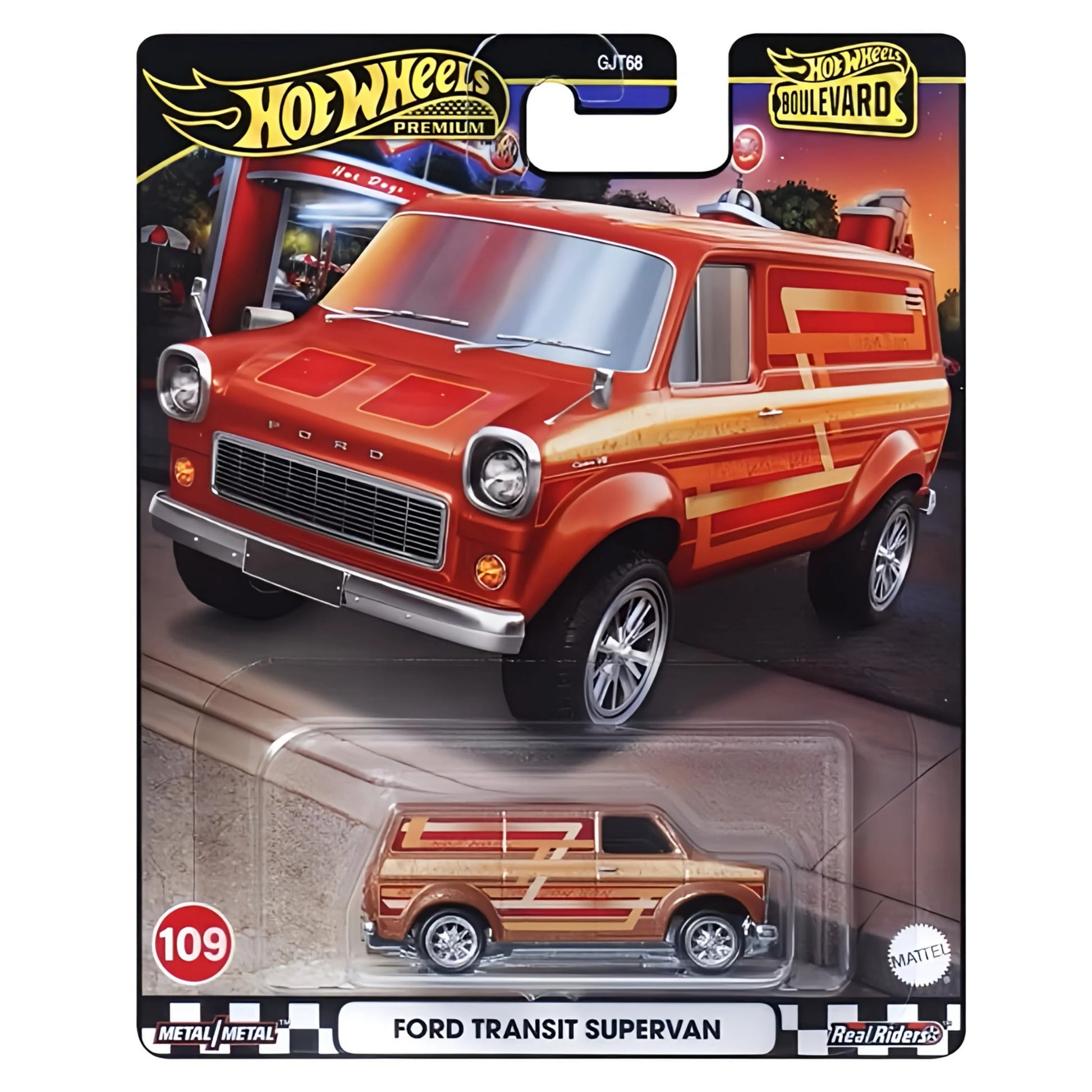 Hot Wheels Boulevard 2024 - Ford Transit Supervan