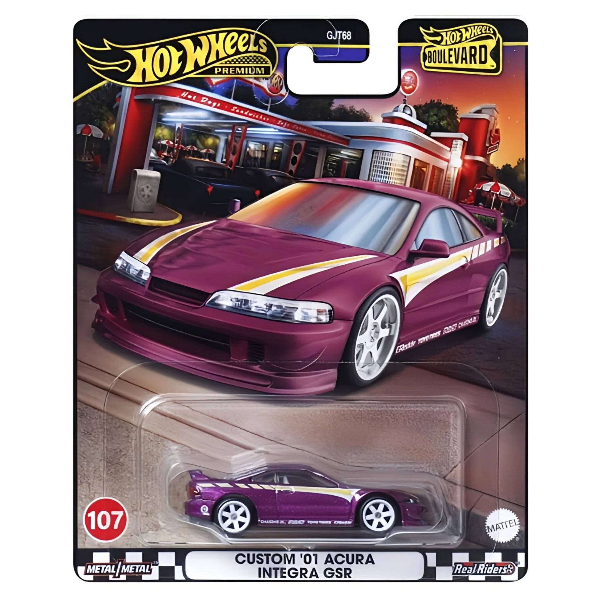 Hot Wheels Boulevard 2024 - Custom '01 Acura Integra GSR