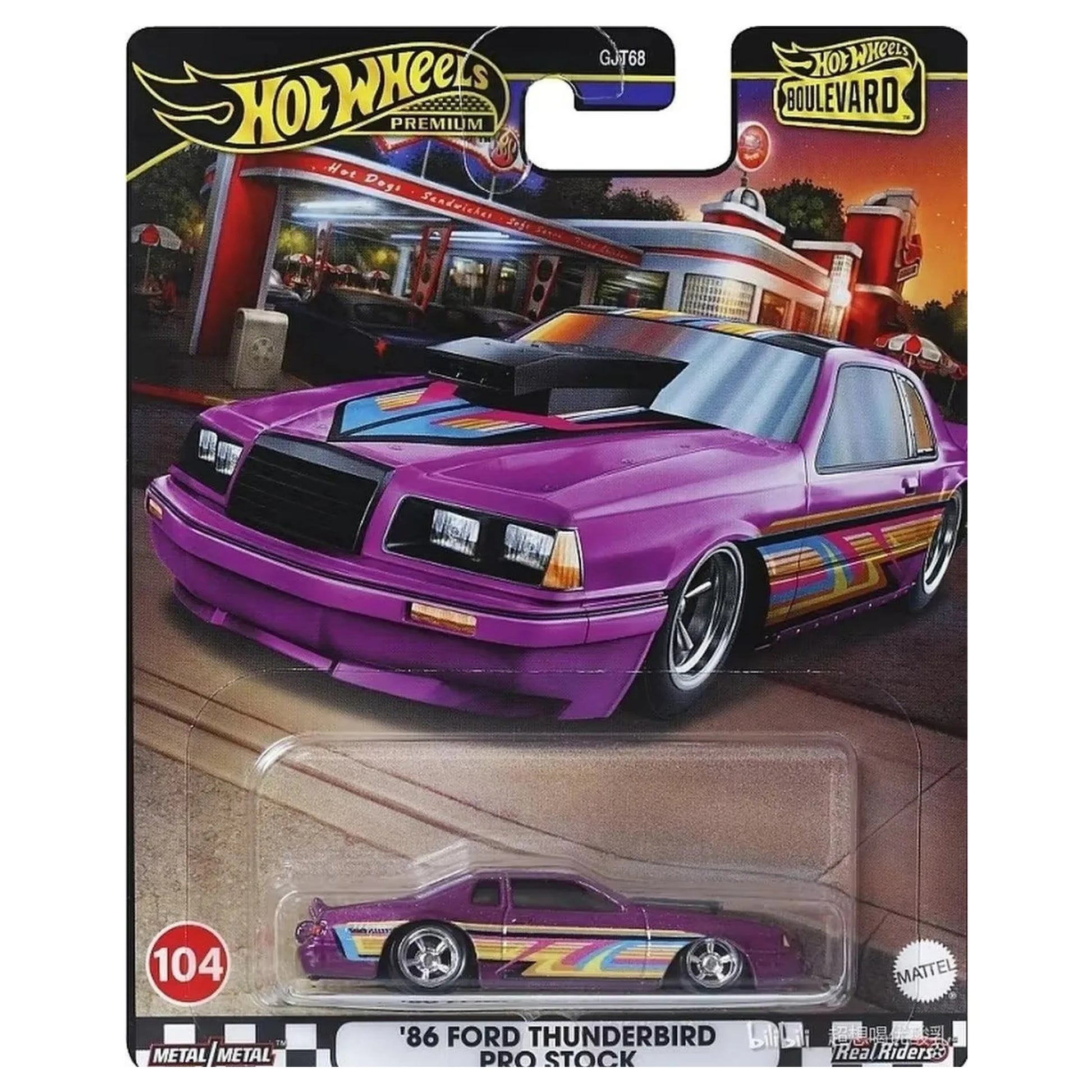 Hot Wheels Boulevard 2024 - '86 Ford Thunderbird Pro Stock