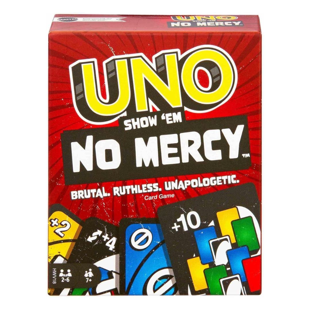 Uno Show 'em No Mercy Card Game + 7y