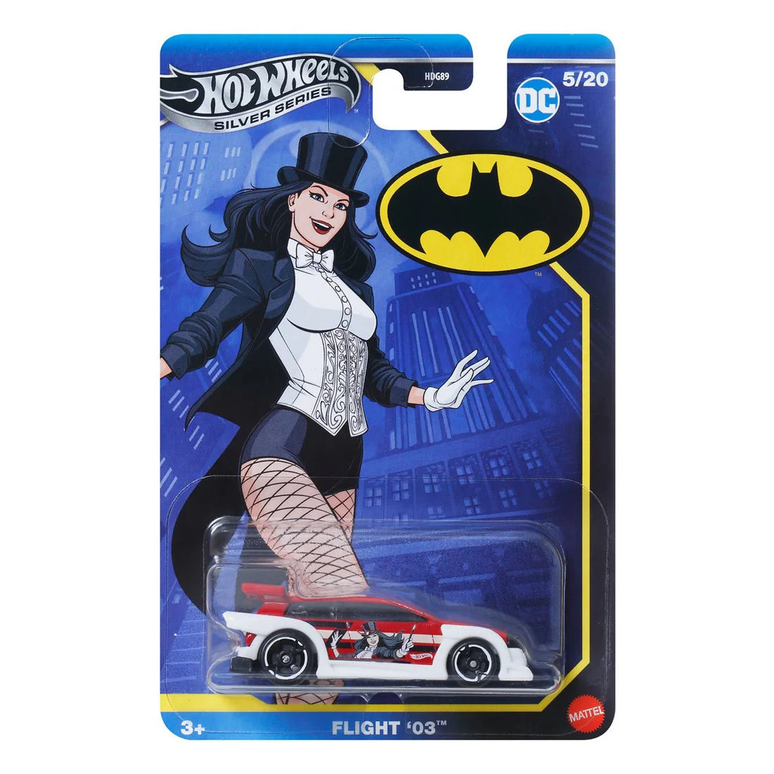 Hot Wheels Silver Series 2025 Batman Themed - Flight 03