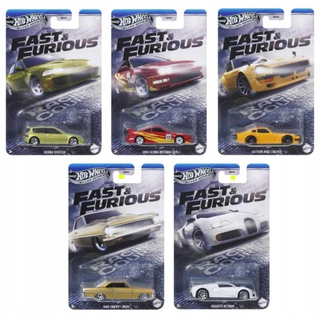 Hot Wheels Silver Series - Fast & Furious - Racing Course - Bugatti Veyron