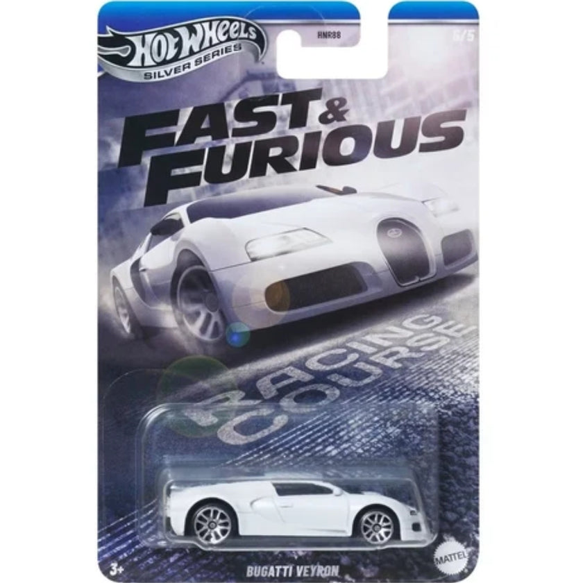 Hot Wheels Silver Series - Fast & Furious - Racing Course - Bugatti Veyron