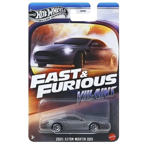 Hot Wheels Silver Series 2025 Fast And Furious - Villains Mix - 2005 Aston Martin DB9
