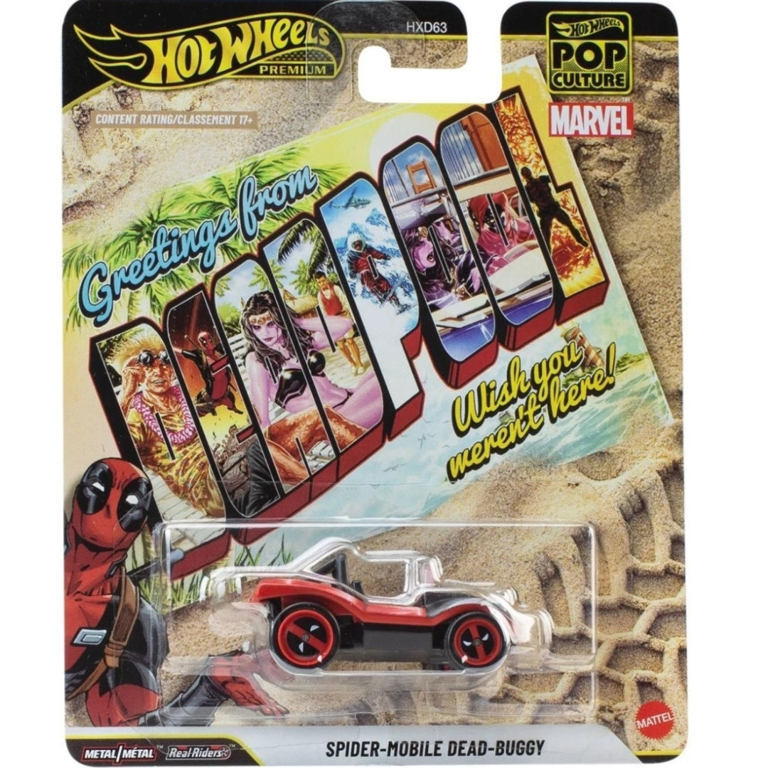 Hot Wheels Premium 2026 - Pop Culture - Marvel - Spider-Mobile Dead-Buggy