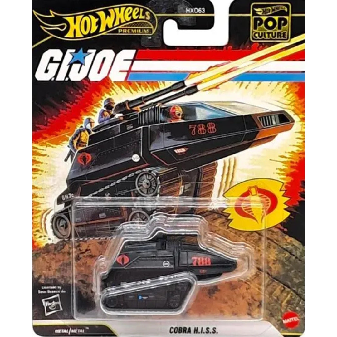 Hot Wheels Premium 2026 - Pop Culture - G.I.Joe - Cobra H.I.S.S.