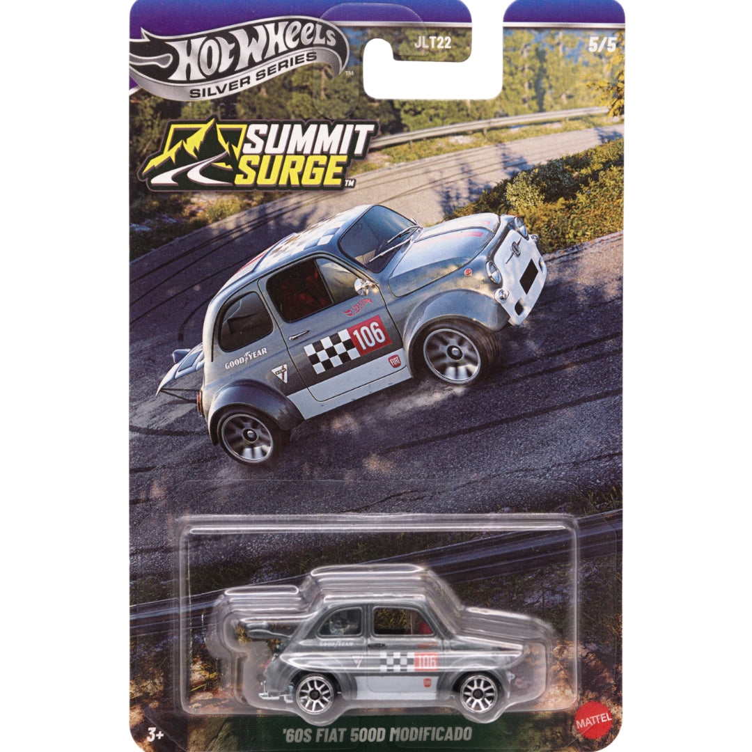 Hot Wheels Silver Series 2026 - Summit Surge - ’60s Fiat 500D Modificado