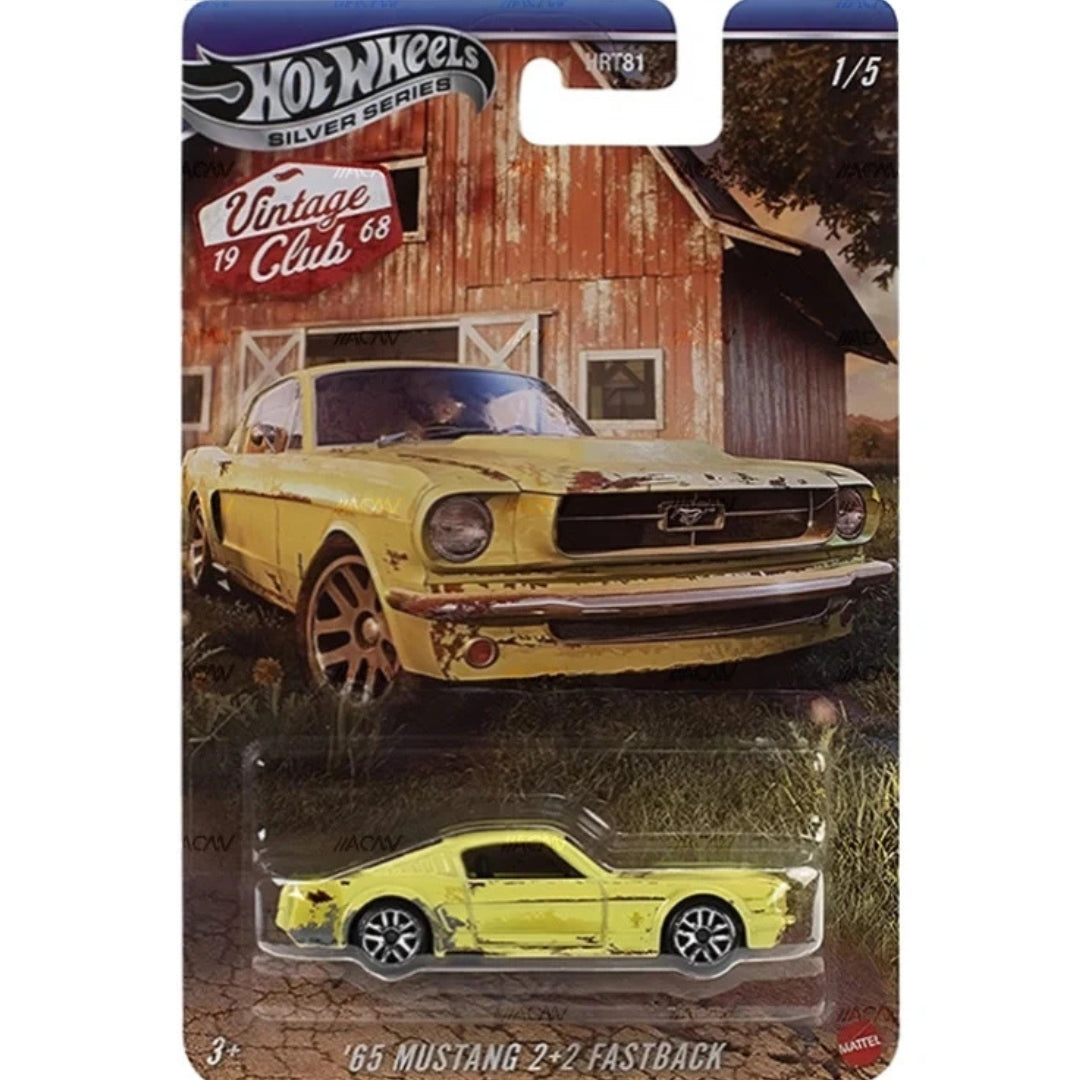 Hot Wheels Silver Series 2026 - Vintage Club - ’65 Mustang 2+2 Fastback
