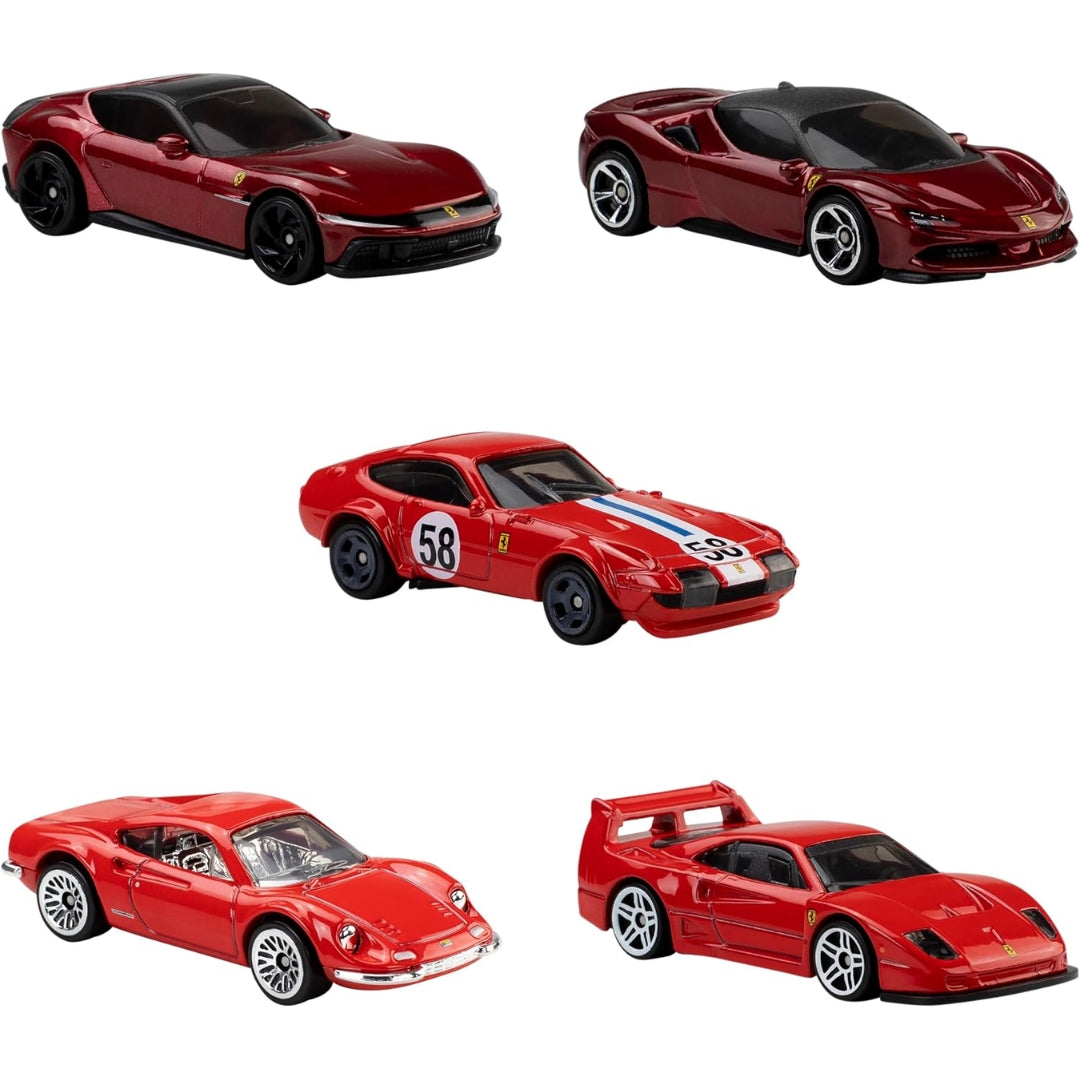 Hot Wheels A Pack Of 5pcs - 2026 - Ferrari