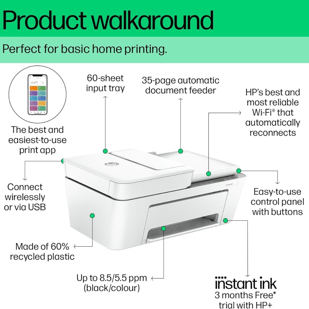 HP DeskJet 4220e All-In-One Printer