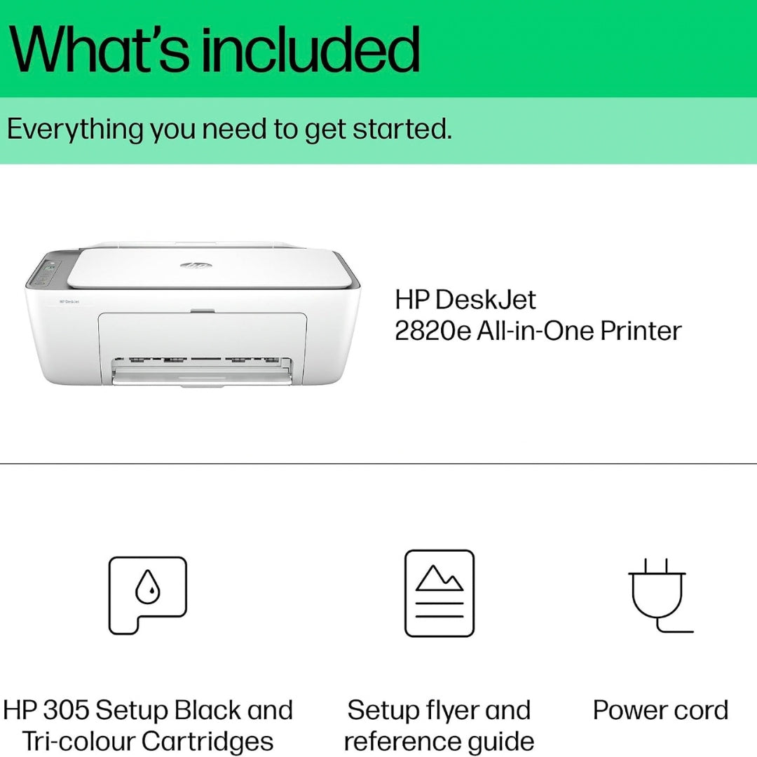 HP DeskJet 2820e All-In-One Printer