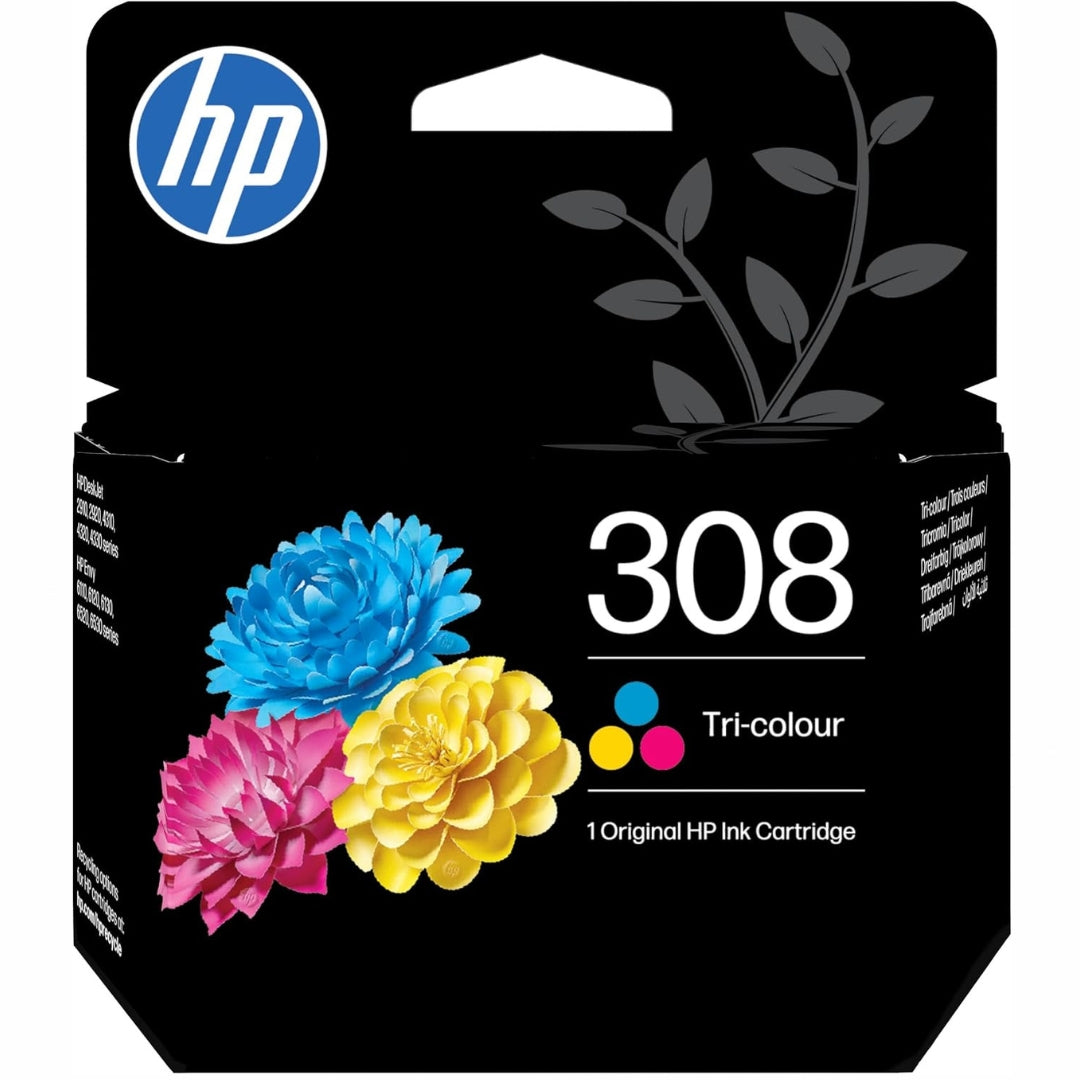 HP Ink Cartridge - 308 Colour 120 Pages