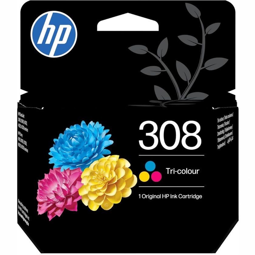 HP Ink Cartridge - 308 Colour 120 Pages