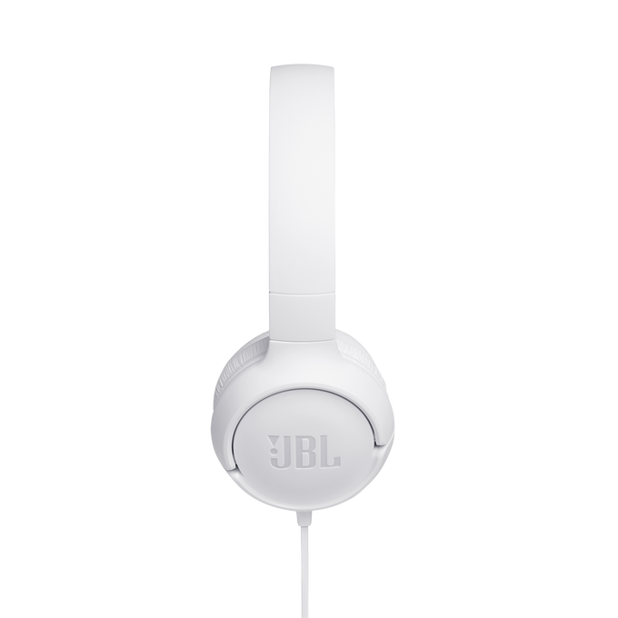 JBL Tune500 Wired Headphones - White