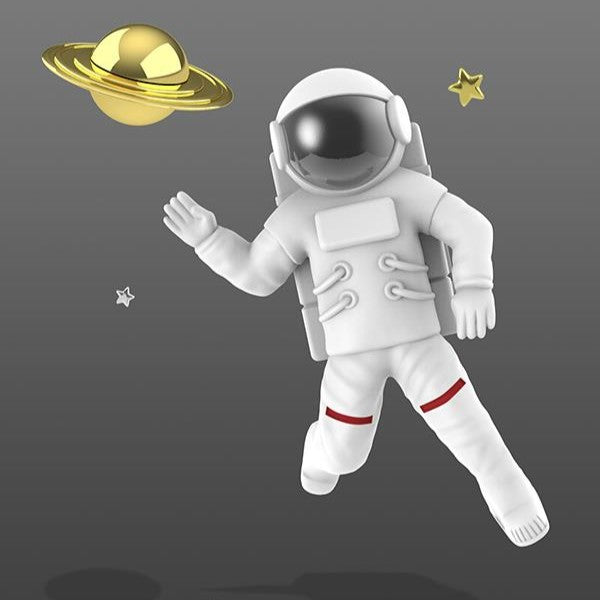 Metalmorphose Keychain - Astronaut Key Ring
