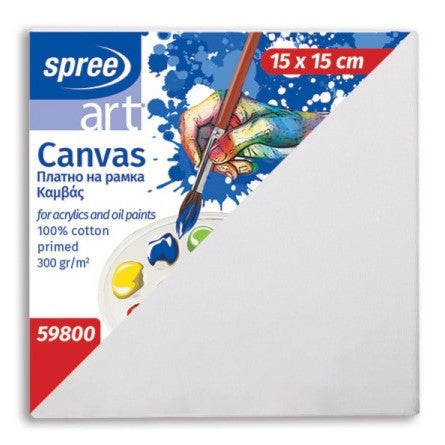 Spree Square Canvas 100% Cotton 300gsm - Various Sizes