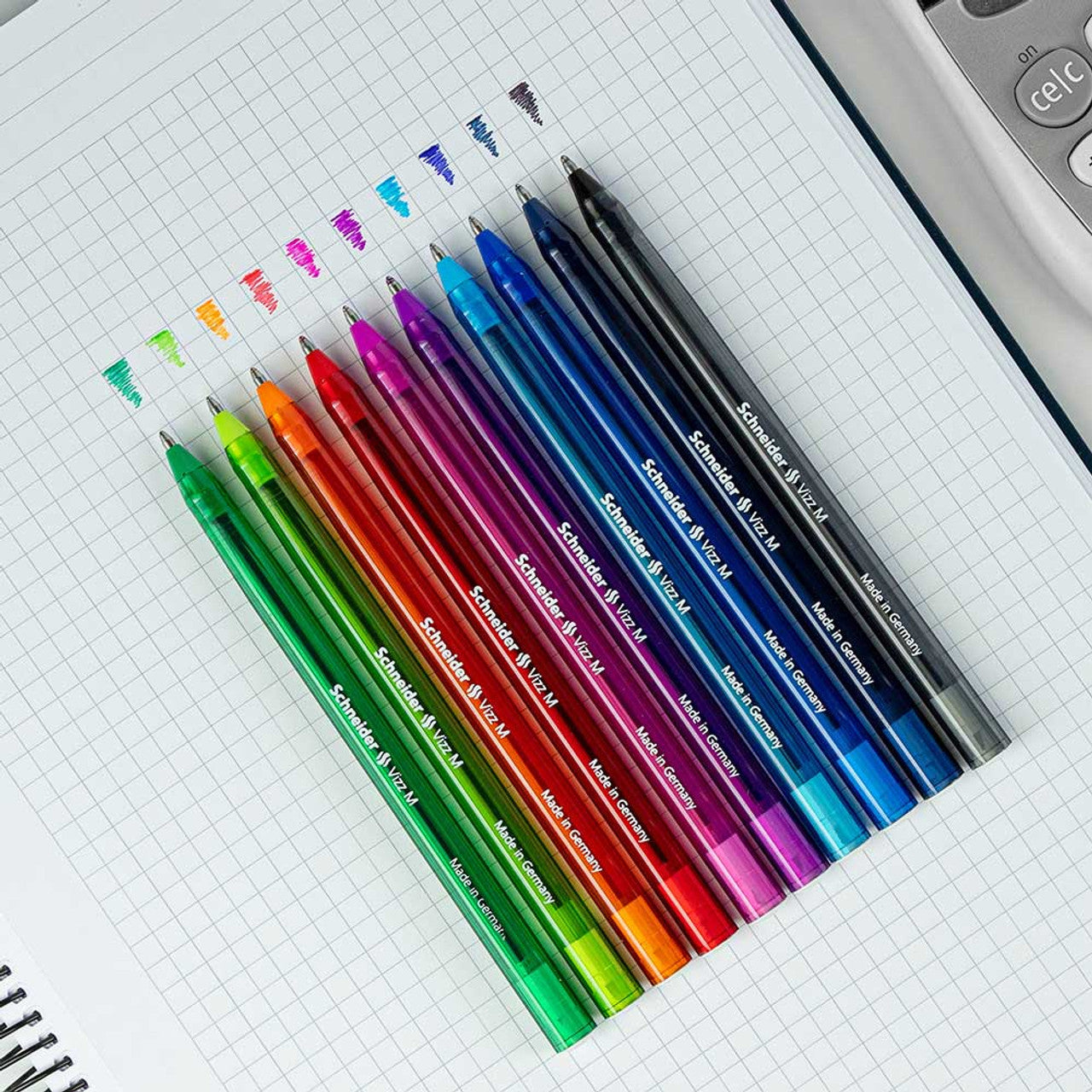 Schneider Ballpoint Pen Vizz (M) - Various Colours