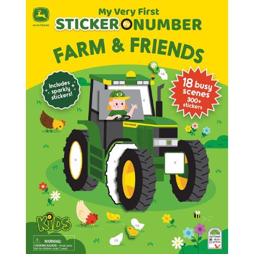 My Very First Sticker By Number - Farm & Friends
