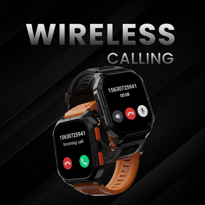 HiFuture Smartwatch Ultra 3 - Black/Orange Wrist Watch