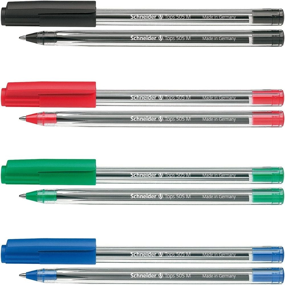 Schneider Tops 505 Ballpoint Pen (M) - Various Colours