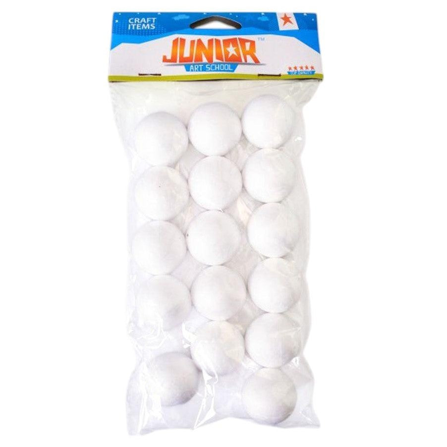 Junior Globe Styrofoam / Jablo 30mm A Pack Of 16pcs