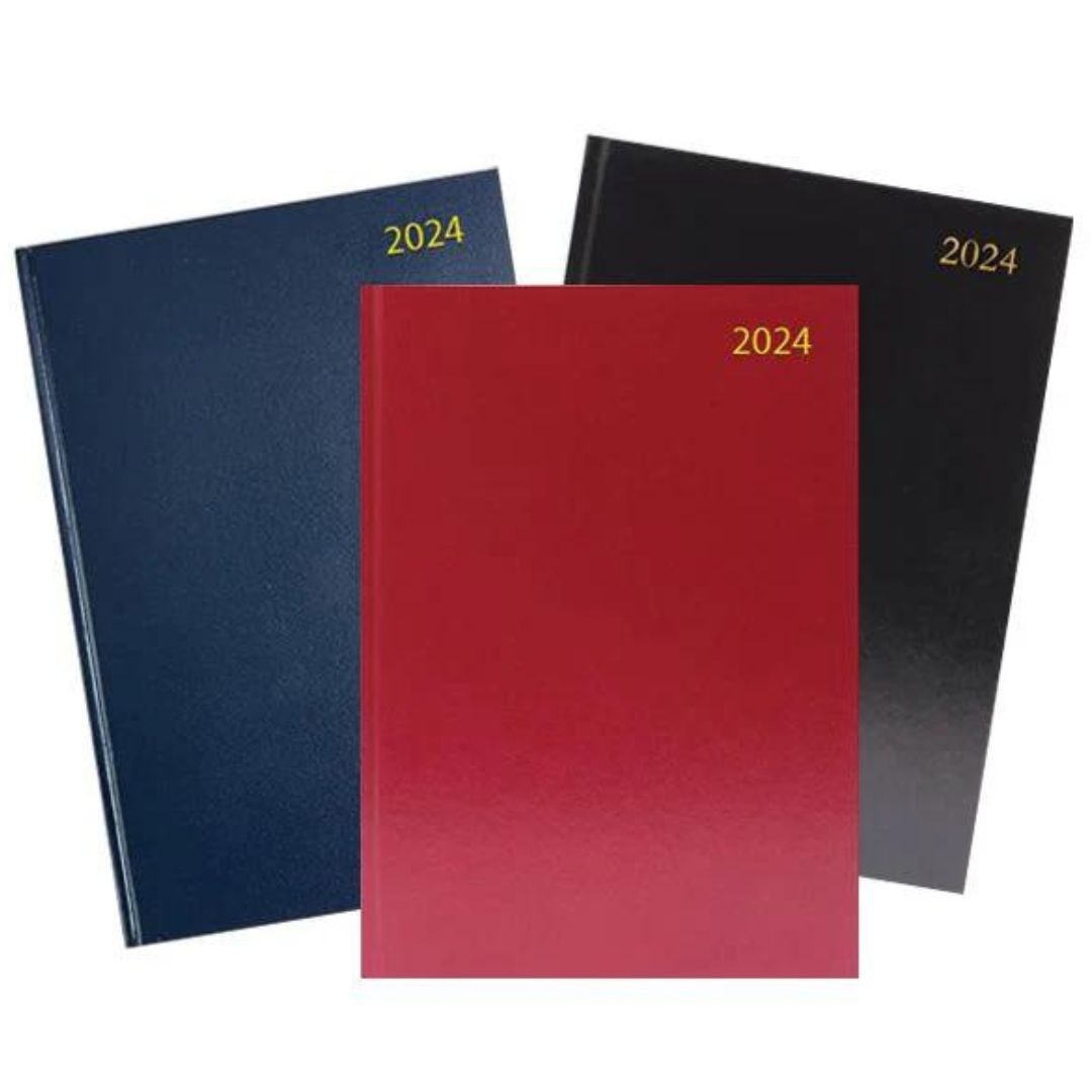 A4 Hardbound 2025 Appointment Diary x1pc Assortment